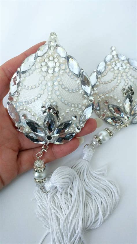 The Queen Burlesque Pasties Nipple Tassels Nippies 3 In 1 By Etsy Canada