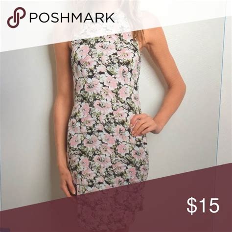 Spotted While Shopping On Poshmark Blush And Black Floral Dress