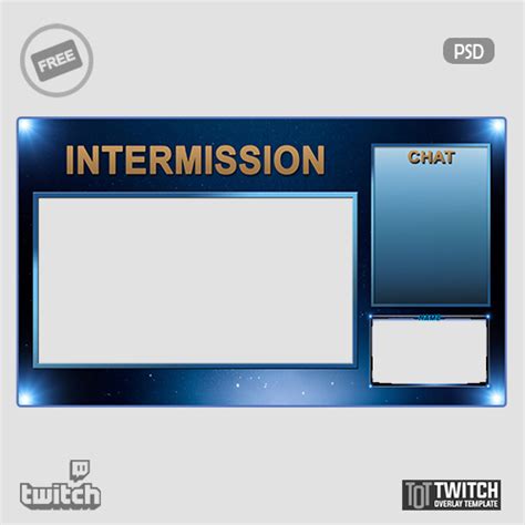 Emerald Intermission Twitch Overlay Template
