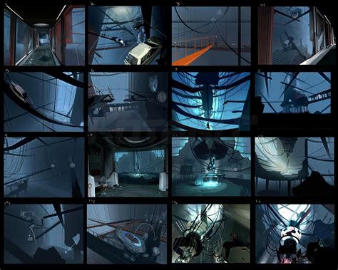 Co Optimus News Dark Horses The Art Of Portal 2 Portrays Aperture