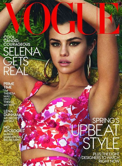 Selena Gomez Lands Vogue Cover Talks Treatment And Anxiety