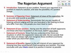 rogerian argument example essay