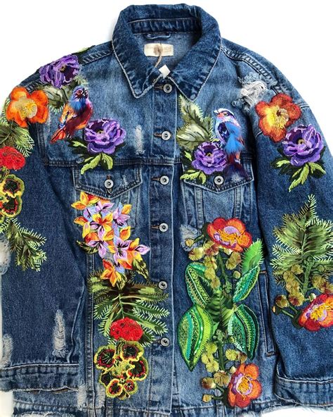【ブランド】 spancall embroidery denim jacket しくはプロ
