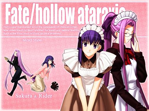 Apron Blush Book Bow Fatehollow Ataraxia Fate Series Fatestay Night Glasses Headdress Long