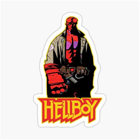 Hellboy Stickers Redbubble