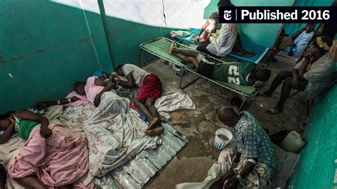 u n plans to pay victims of cholera outbreak it caused in haiti the new york times