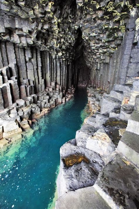 Fingals Cave Staffa Scotland Lakes Rivers And