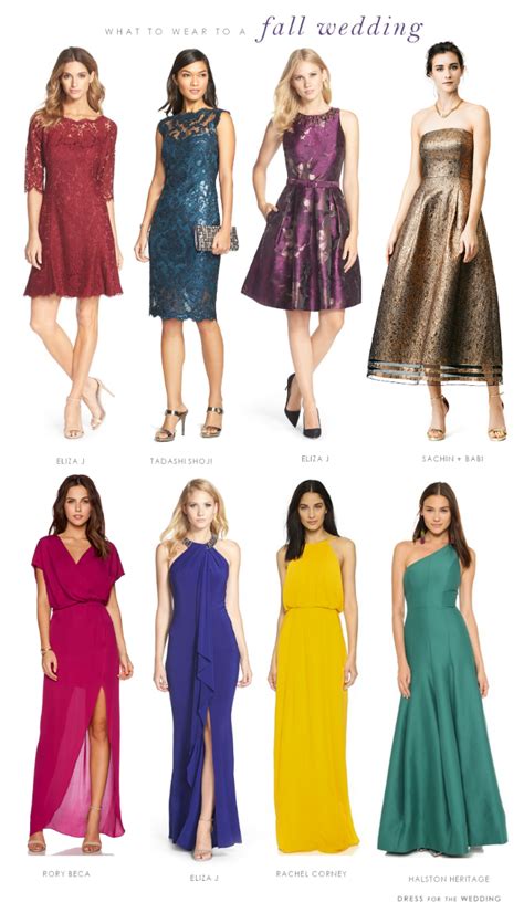 Unsure what to wear as a wedding guest? What to Wear to a Fall 2015 Wedding!