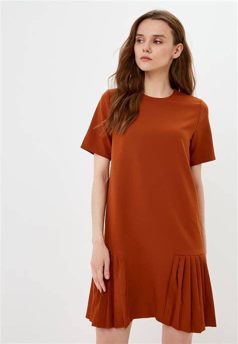 Платье Koton цвет коричневый Rtlaah363602 — купить в интернет