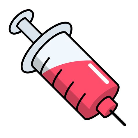 Injection Hypodermic Needle Syringe Clip Art No Flu Cliparts Png