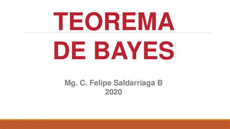 Teorema de Bayes Teoría Ejercicios Resueltos y Casos de Estudio