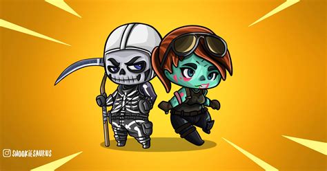 Skull Trooper And Ghoul Trooper Fan Art Via R
