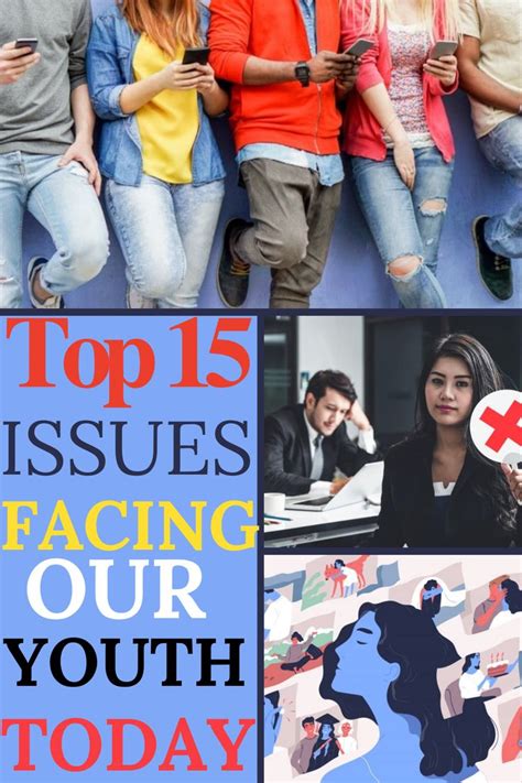 Top 15 Issues Facing Our Youth Today Youth Face Tops