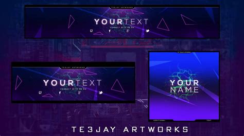 Free Youtube Banner Header And Avatar Rebrand Template 2015 Psd Youtube