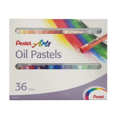 Pentel Malaysia Sdn Bhd Phn Pentel Arts Oil Pastels 36 Colours