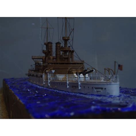 Buy Uss Illinois Bb7 1905 1350 Scale Resin Model Ship Kit Adama