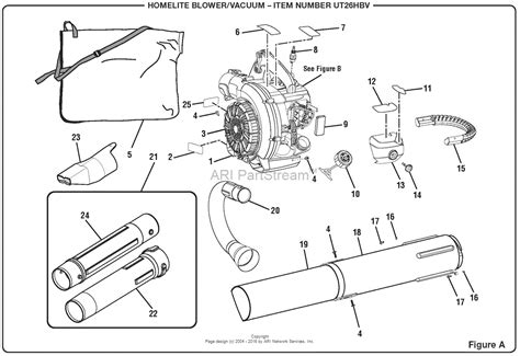 homelite blower parts model hb100 sears partsdirect