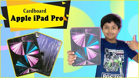 How To Make Apple Ipad Pro With Cardboard Diy Cardboard Ipad Easy