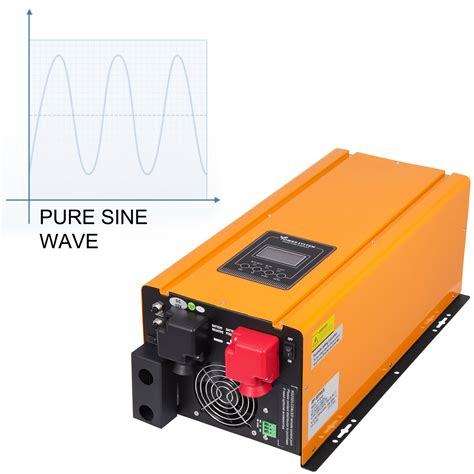 Vevor 3000w Nominal 9000w Peak Pure Sine Wave Power Inverter Dc 12v Ac