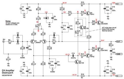 This is high power amplifier has output power about 500 watt with the compatible voltage supply is under 63 volt or same. Basic Electronic Circuit Design | Diy Electronic Circuit