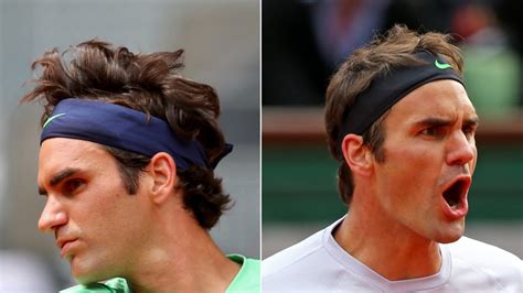 Roger Federer A History In Hair Days Photos