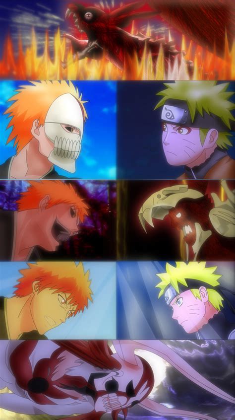 Ichigo And Naruto Colored By Arbaros On Deviantart
