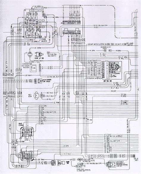 1970 Camaro Fuse Box Diagram