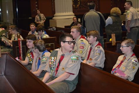 Boy Scouts Religious Emblems Ceremony Catholic Telegraph