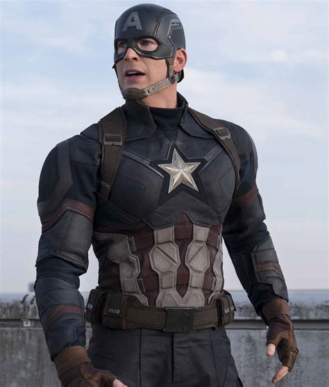 Film Captain America Civil War Leather Jacket Jackets Creator