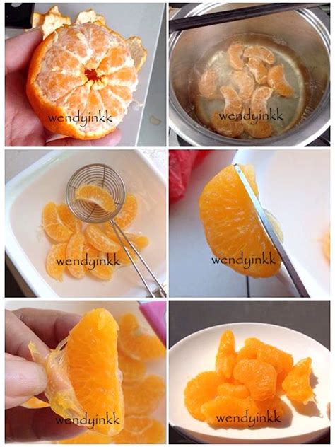Table For 2 Or More How To Prepare Mandarin Segments