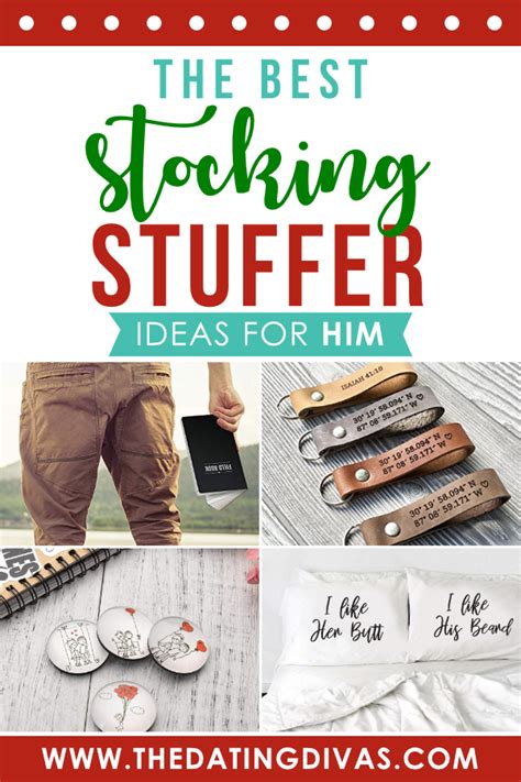 When you're looking for stocking stuffer ideas for men, flasks are the perfect solution. 101+ of The Best Stocking Stuffers for Him | The Dating Divas
