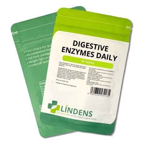 Digestive Enzymes Daily Tablets 90 Tablets Zoom Health