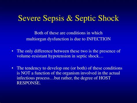 Ppt Sepsis Severe Sepsis And Septic Shock Powerpoint Presentation My XXX Hot Girl