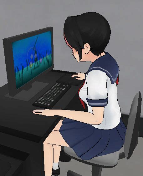 Pippi Osu Yandere Simulator Anime Japon Manga