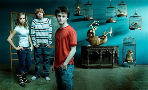 Hd Wallpaper Daniel Radcliffe Emma Watson And Rupert Grint Harry
