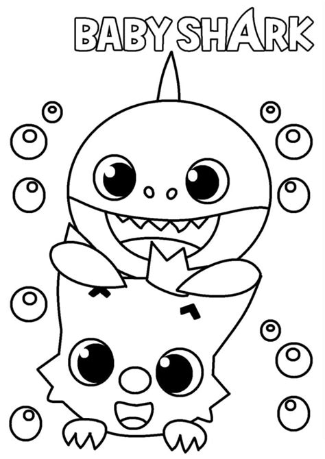 750 Baby Shark Characters Coloring Pages Latest Coloring Pages Printable