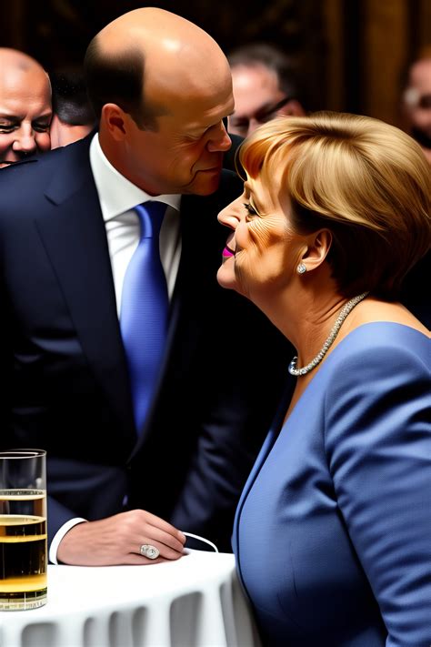 Lexica Olaf Scholz Kissing Angela Merkel