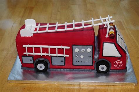 Fire Truck Cake Idea 1 Firetruck Cake Crafts Toy Car