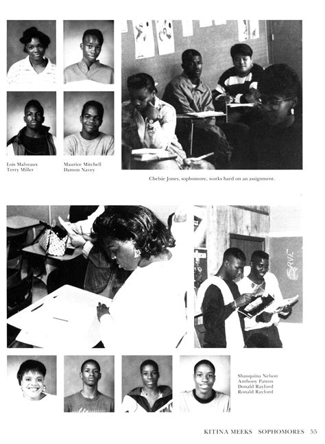 The Bumblebee Yearbook Of Lincoln High School 1990 Page 55 The
