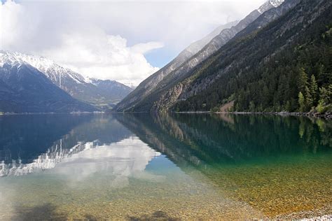 Clear Turquoise Water Of Anderson Lake Photograph By Pierre Leclerc