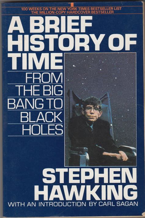 Stephen Hawking Autograph Signed A Brief History Of Time Paperback