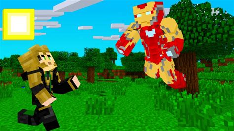 Playing As Iron Man In Minecraft Modaddon Youtube
