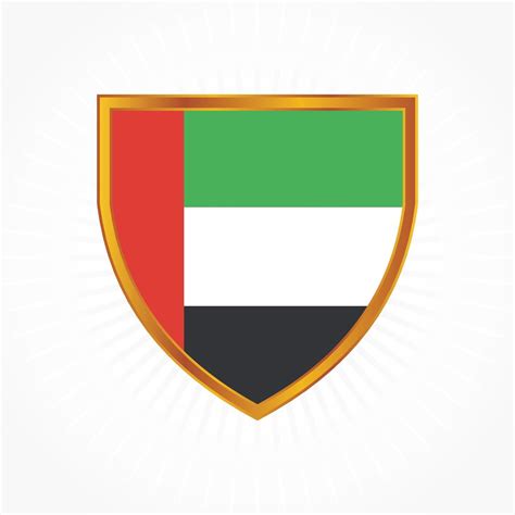United Arab Emirates Or Uae Flag Vector Design 3622832 Vector Art At