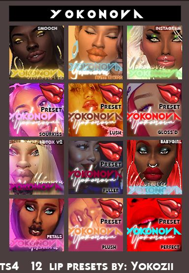 See more ideas about sims 4, sims, the sims 4 skin. LIP SLIDER PRESETS 💋 | The sims 4 skin, Sims 4 body mods, Sims 4 cc skin