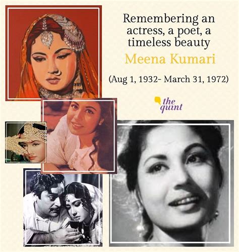 Meena Kumari Birth Anniversary Special Meena Kumari Lasting Words Of