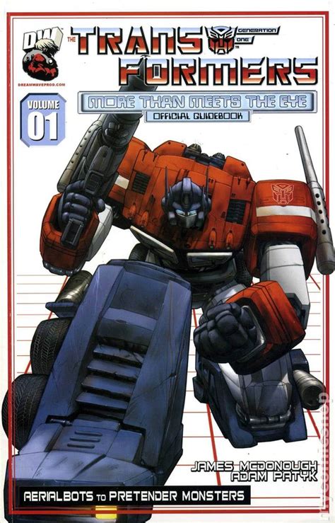 Transformers Gen 1 More Than Meets The Eye Official Guidebook Tpb 2004