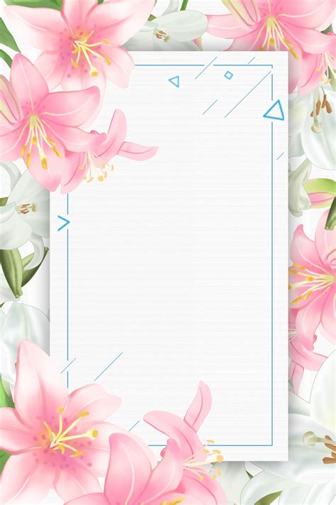 Once downloaded, the border is saved in your downloads folder. Beautiful Fashion Flower Health Beauty Background ...
