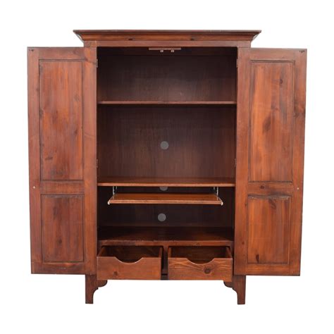 64 Off Office Armoire Computer Hutch Storage