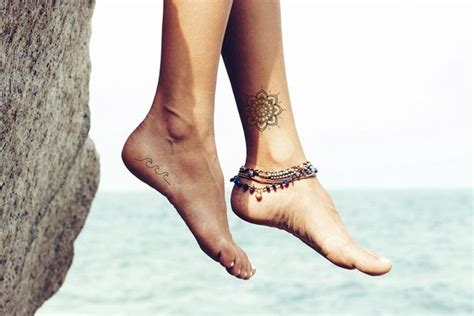 65 Best Ankle Tattoos For Women 2020 Guide In 2020 Ankle Tattoos