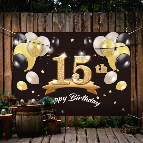 The Ultimate Guide To 15th Birthday Decorations Best Inspiration And